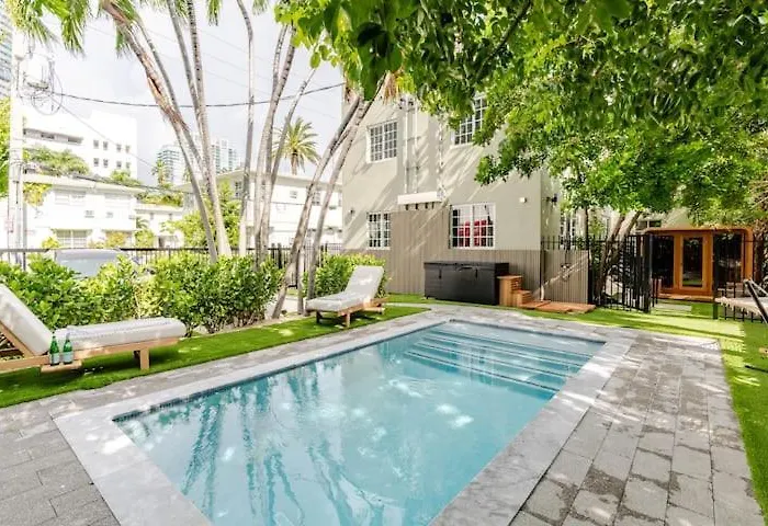 Private Villa Miami Beach With Heatedpool And Cold Plunge